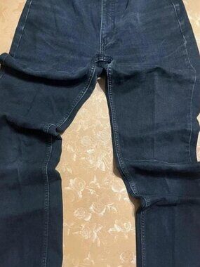Vintage Y2K Guess Black Denim Jeans Straight Leg Mens 31